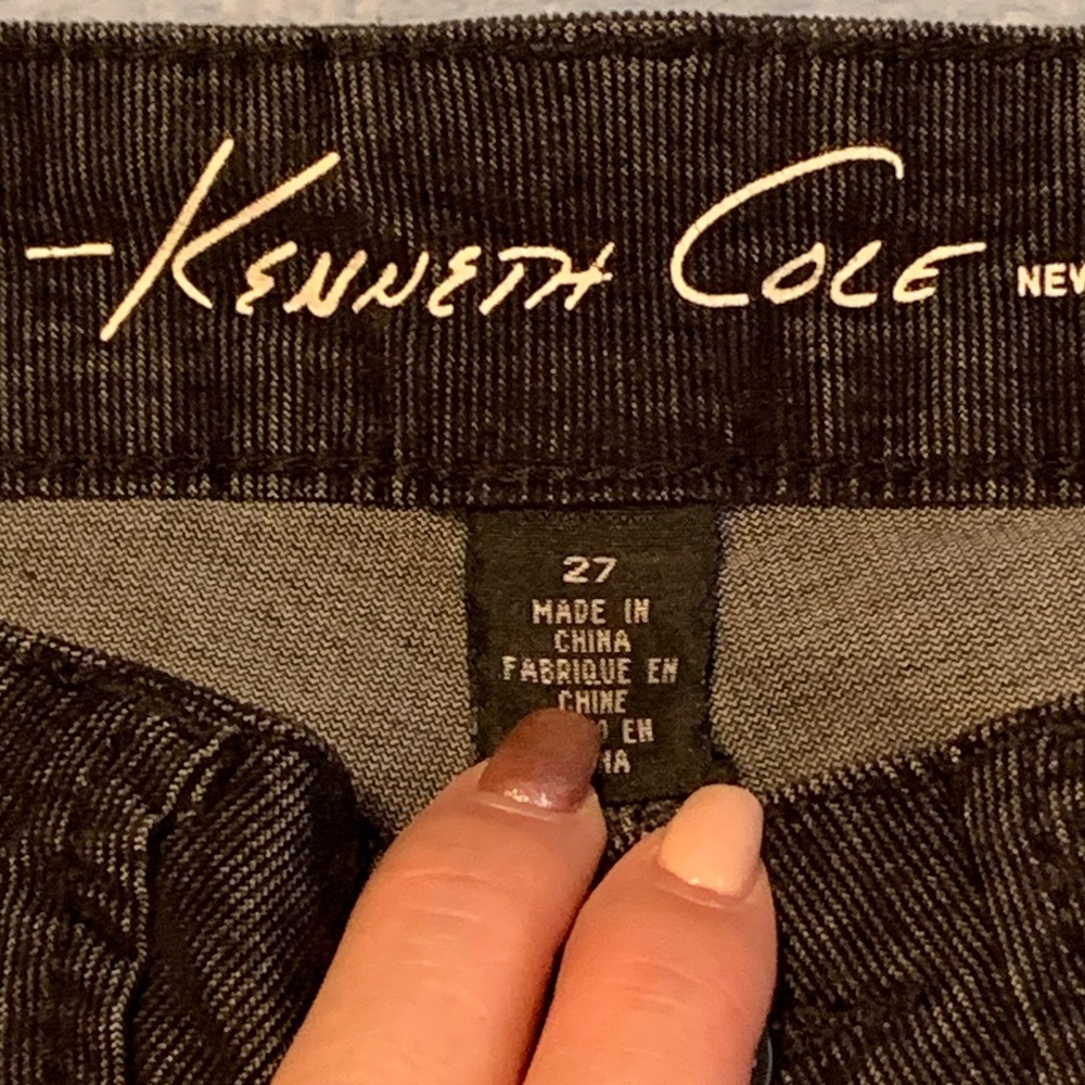 Kenneth Cole Denim Corduroy Wide leg Pants